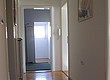 Apartment corridor with the entrances to separate rooms